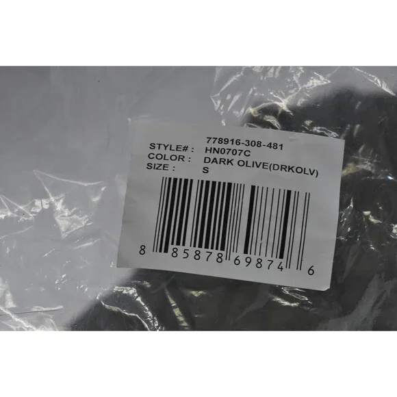 Nina Leonard Dress Womens Small Dark Olive Miracle Matte Jersey Shirt Button Up - Picture 12 of 14